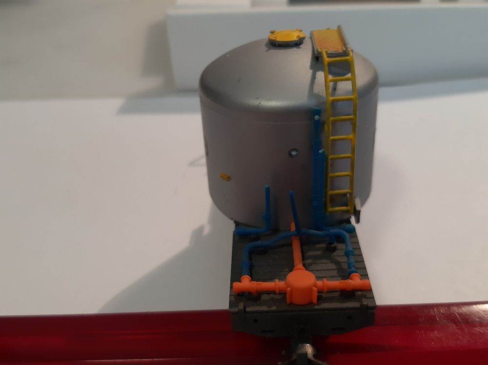 Bemo Modelleisenbahnen: Bemo H0m 2259 122 RhB Uce 8022 Zementsilowagen – Gebraucht aus Thun von Schwarzsee48 5