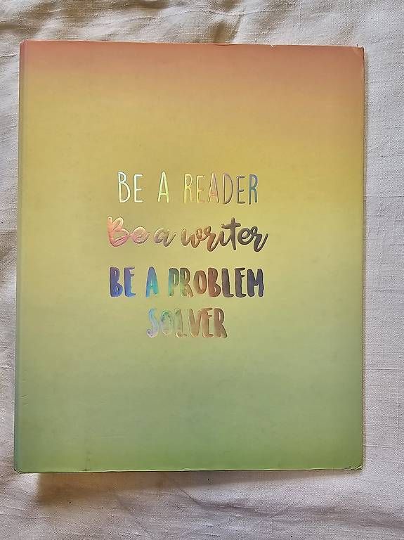 Raccoglitori: Deux classeurs fins "be a reader, be a writer..." – Usato da Gland venduto da Vee_0