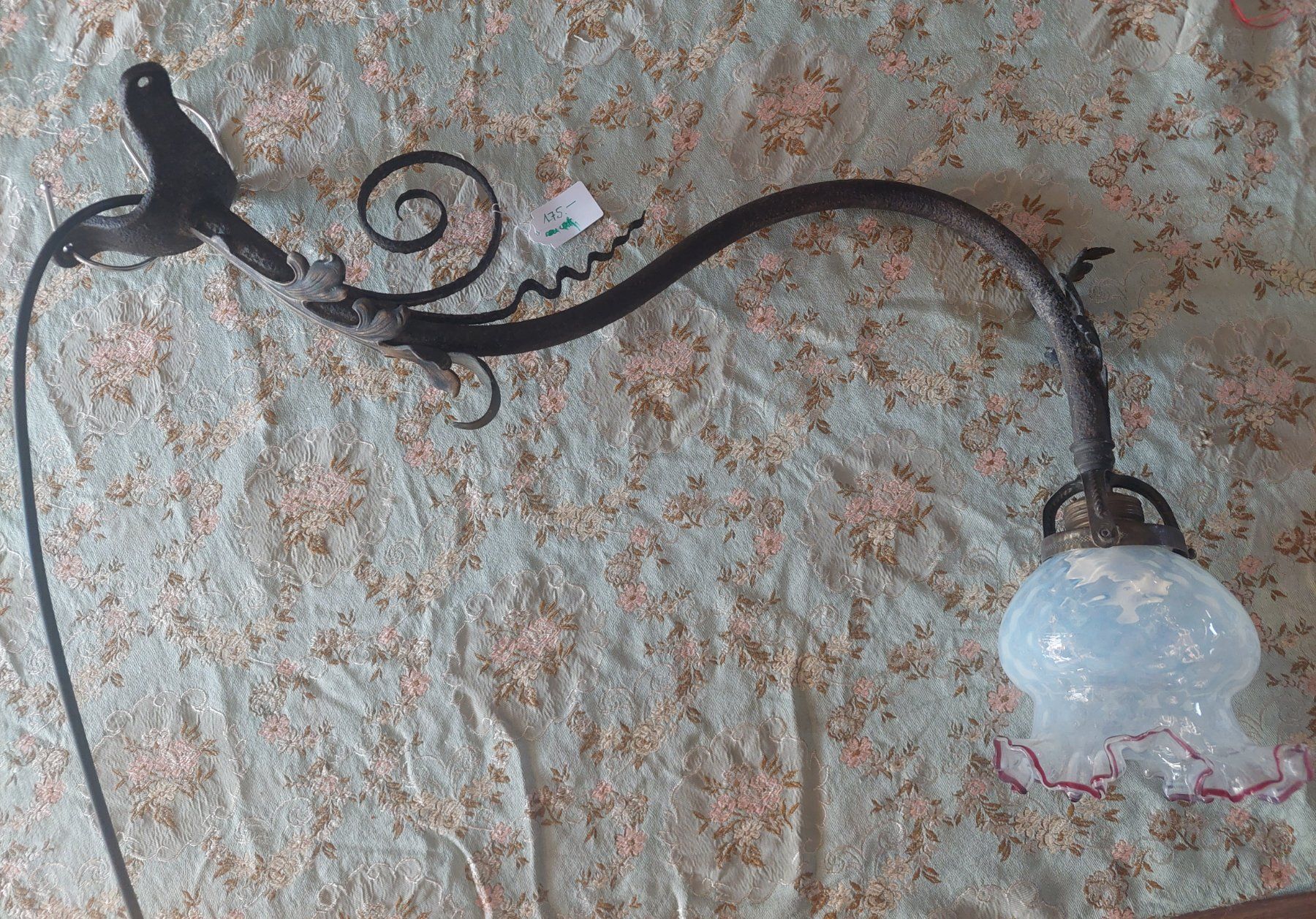 Lampade: Antike Schwanenhals Lampe, neu verdrahtet – Usato da Siblingen venduto da rantiques