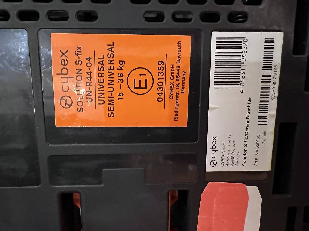 Seggiolini per auto: Cybex Solution S-Fix – Usato da Bubendorf venduto da RKUD