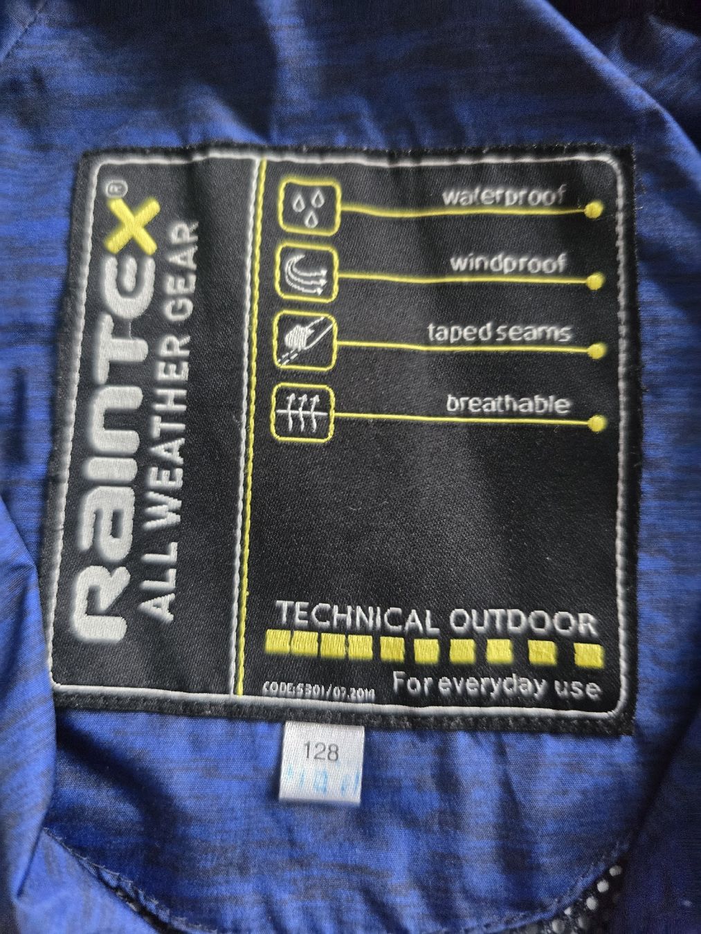Giacche & Cappotti: Raintex Regenjacke, Gr. 128 – Usato da Unterentfelden venduto da Panda-87 3
