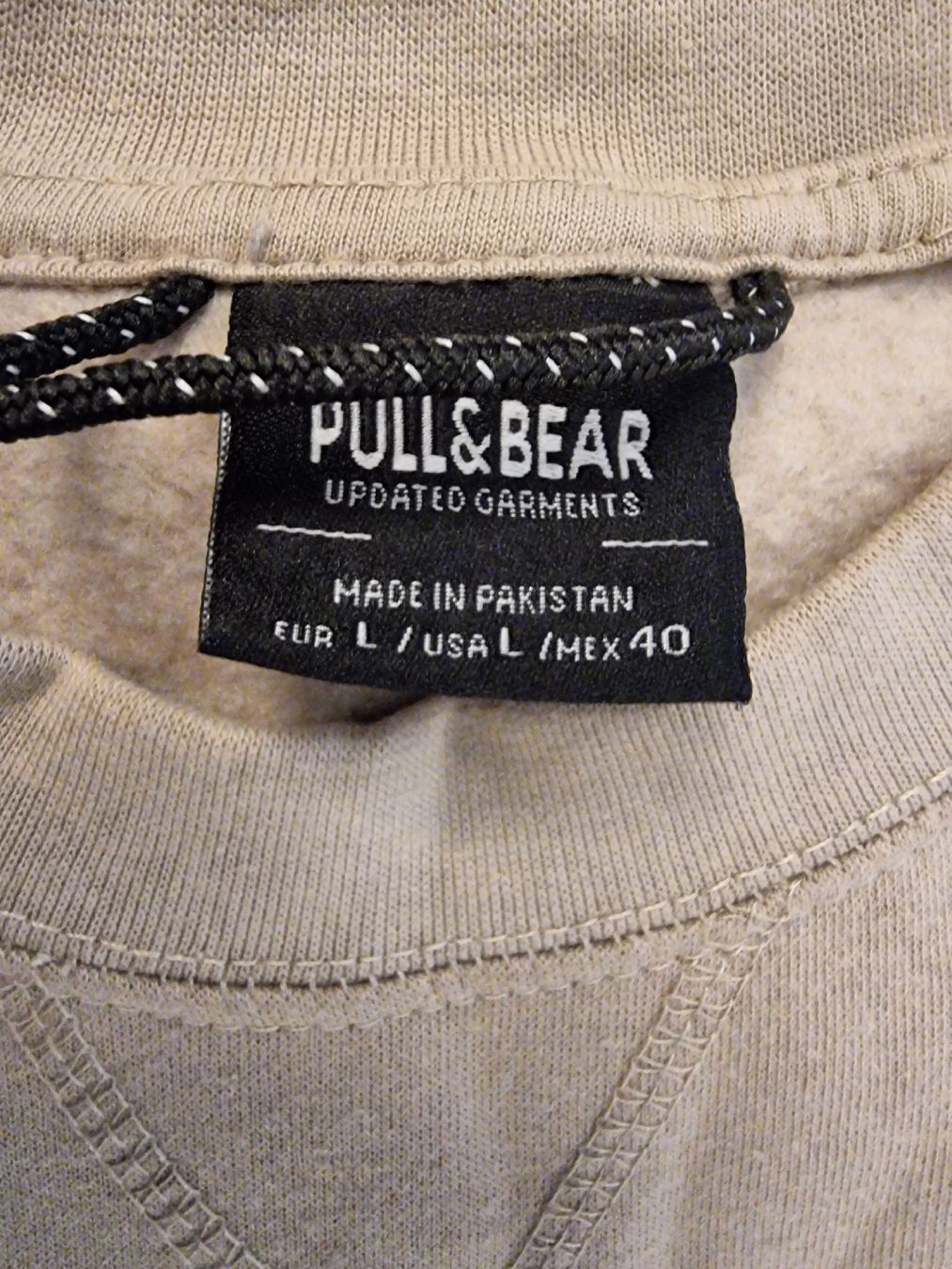 Pull&Bear Maglioni & Felpe: Pull sweat homme beige PULL&BEAR Taille L – Nuovo (secondo la descrizione) da Veyrier venduto da Leilazizou 1