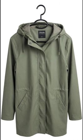 ❤️Regenjacke Chicoree olivgrün Gr. L