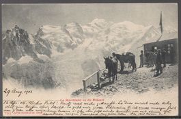 le Mont Blanc vu du Brévent  1904