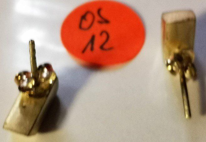 Boucles d'oreille: Ohrstecker Hammer Silber (OS12) – Neuf (Voir description) à Lutzenberg par Pinschi01 1