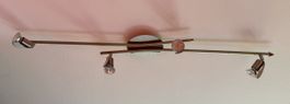 Deckenlampe mit 4 Spots, Metall, Top Zustand, zu verkaufen