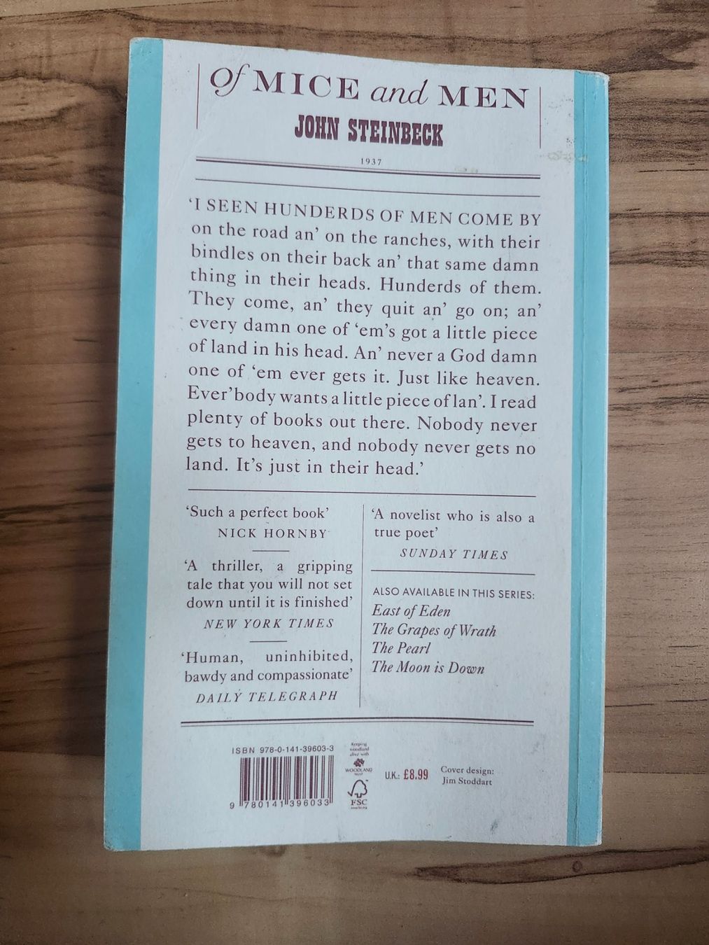 Libri: Of Mice and Men, John Steinbeck – Usato da Lupsingen venduto da sop_8lz2 1