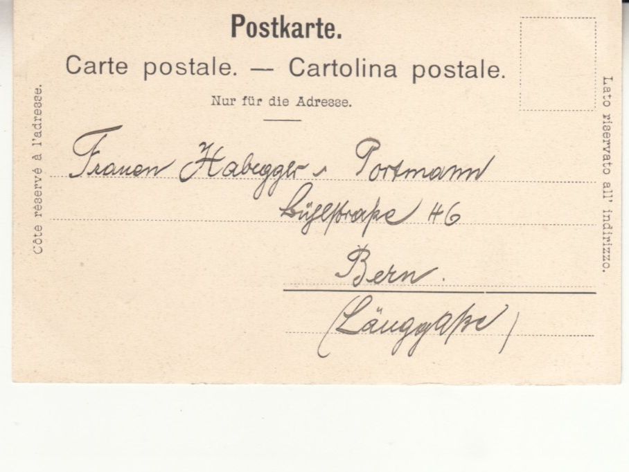 Cartoline postali: Burgdorf 1902 – Usato da Bürglen TG venduto da StampGraf 1