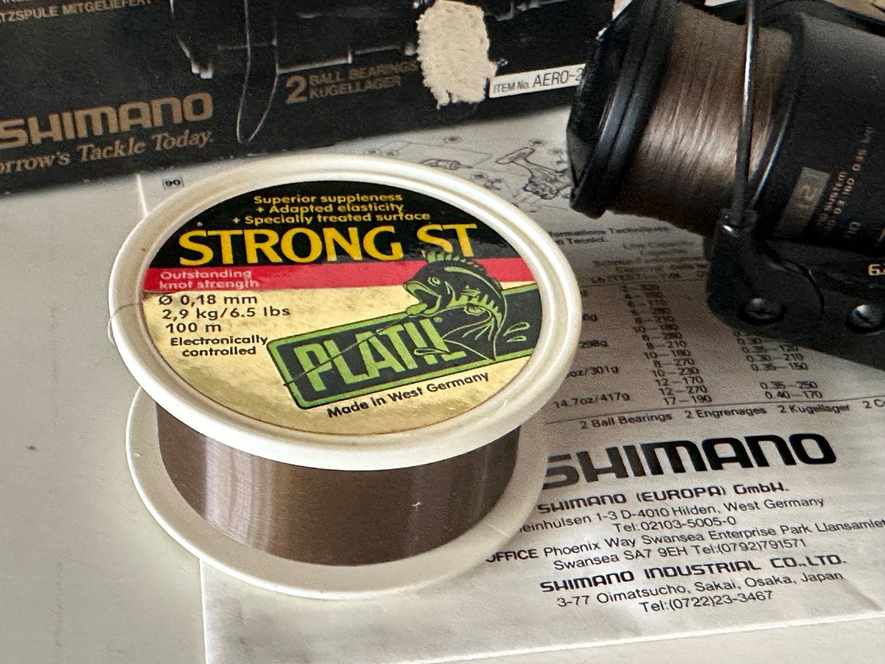 Shimano Canne da pesca: Shimano Spule Aero 2000x – Usato da Aarburg venduto da flacon05 4