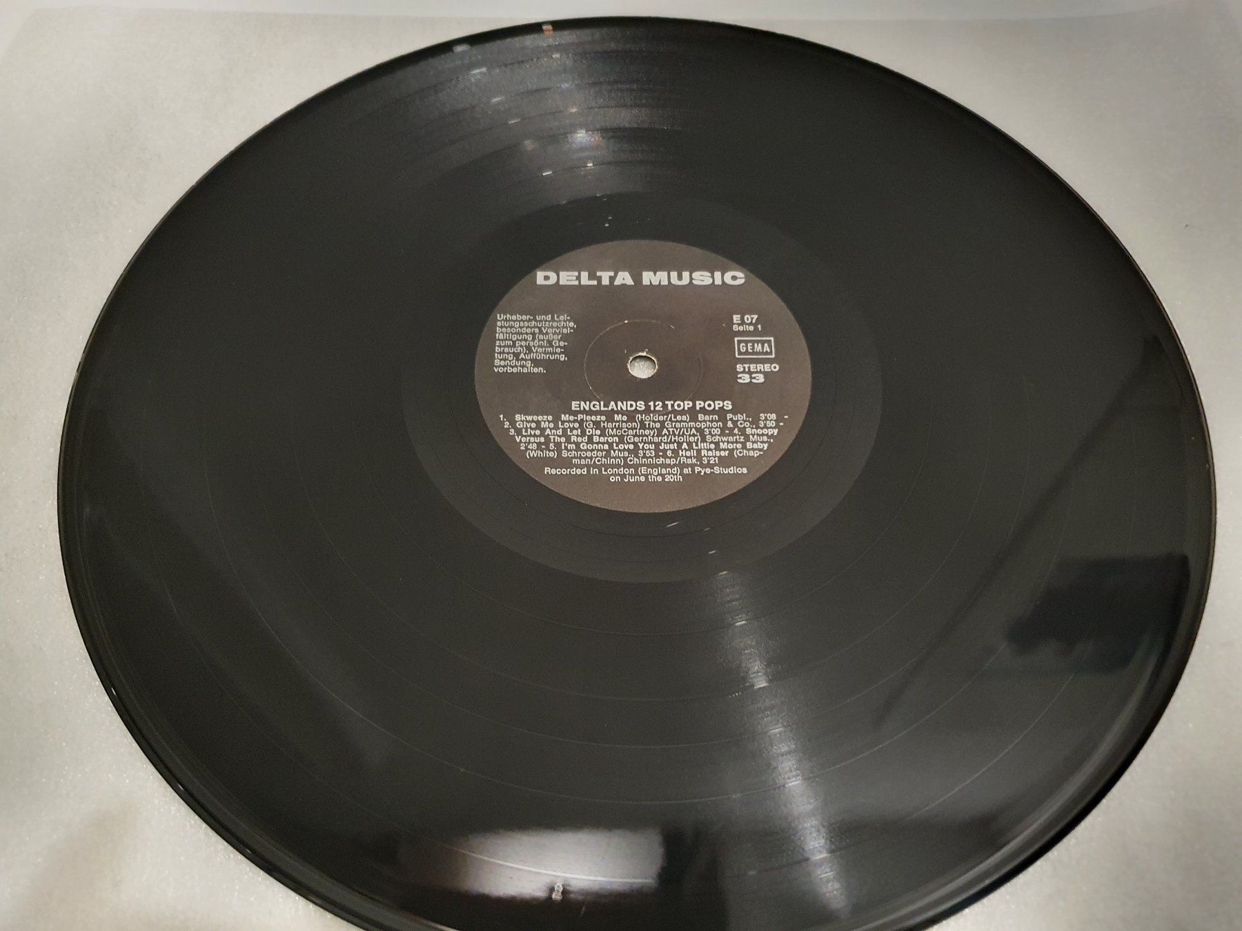 Dischi in vinile: England's 12 Top Pops – Usato da Uster venduto da Vinyl-Leidenschaft 2