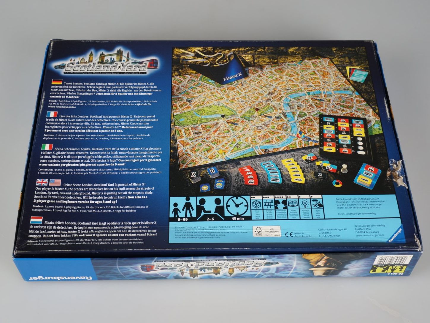 Ravensburger Giochi: Scotland Yard (Brettspiel) – Usato da Rüti ZH venduto da Restwert_Rueti_ZH 6
