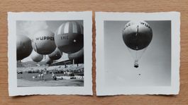 Alte orig. Fotos Heissluftballons Schweiz Zirkus Knie
