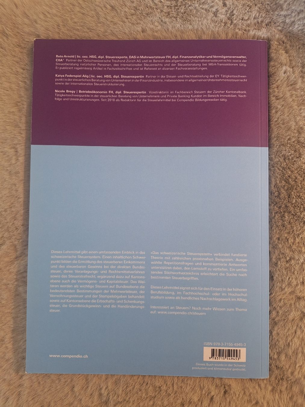 Libri: Fachbuch „Das schweizerische Steuersystem“ – Usato da Baden venduto da lpe_9vw2 1