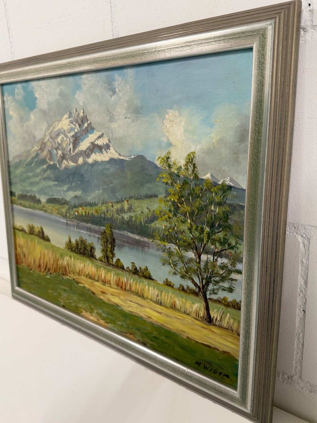 Gemälde: M. Weber - Original Gemälde – Gebraucht aus Basel von PAUL_ART 6