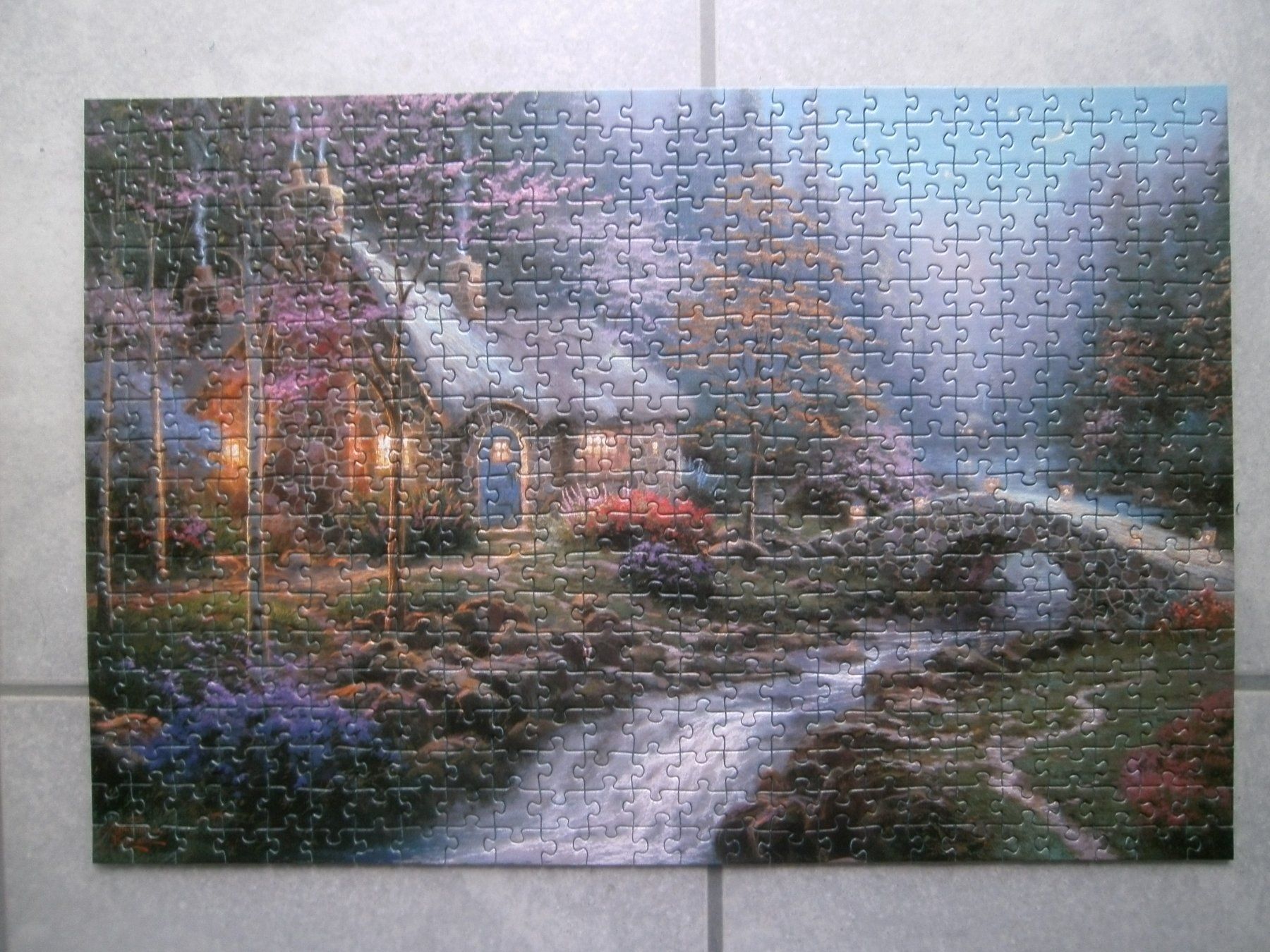 Puzzles: puzzle Kinkade de 500 pces – Gebraucht aus Moutier von Mouschka 1