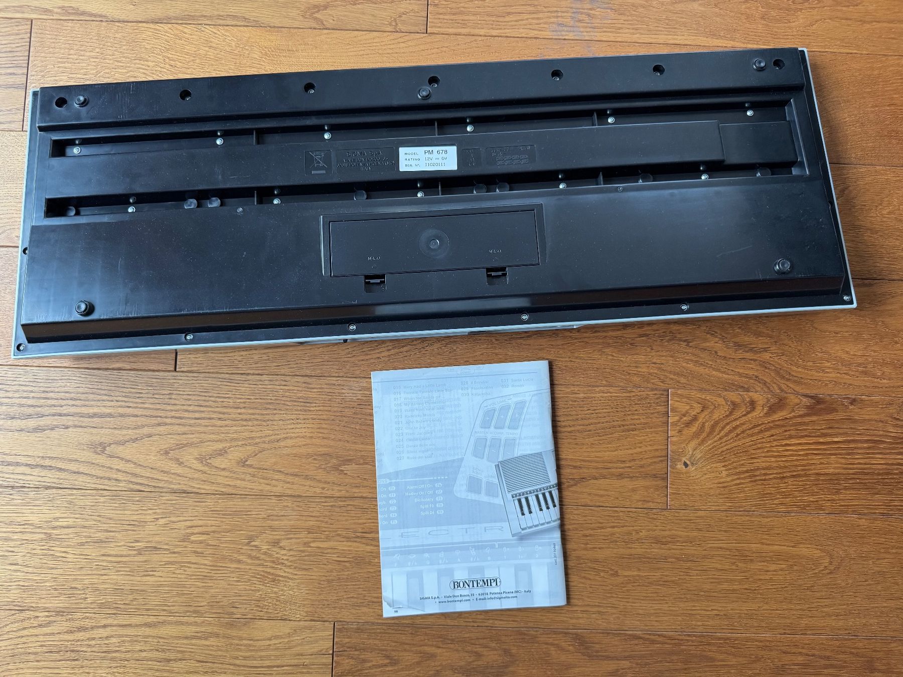 Bontempi Strumenti musicali: Clavier Bontempi System 5 Plus – Usato da Zürich venduto da odi_ldv8 2