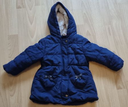 Winterjacke Gr. 92 blau