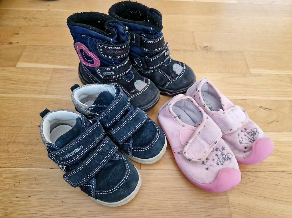 Elefanten Scarpe per ragazzi: Top-Angebot 3 Paar Kinderschuhe Gr. 23 – Usato da Hunzenschwil venduto da Tanja2011