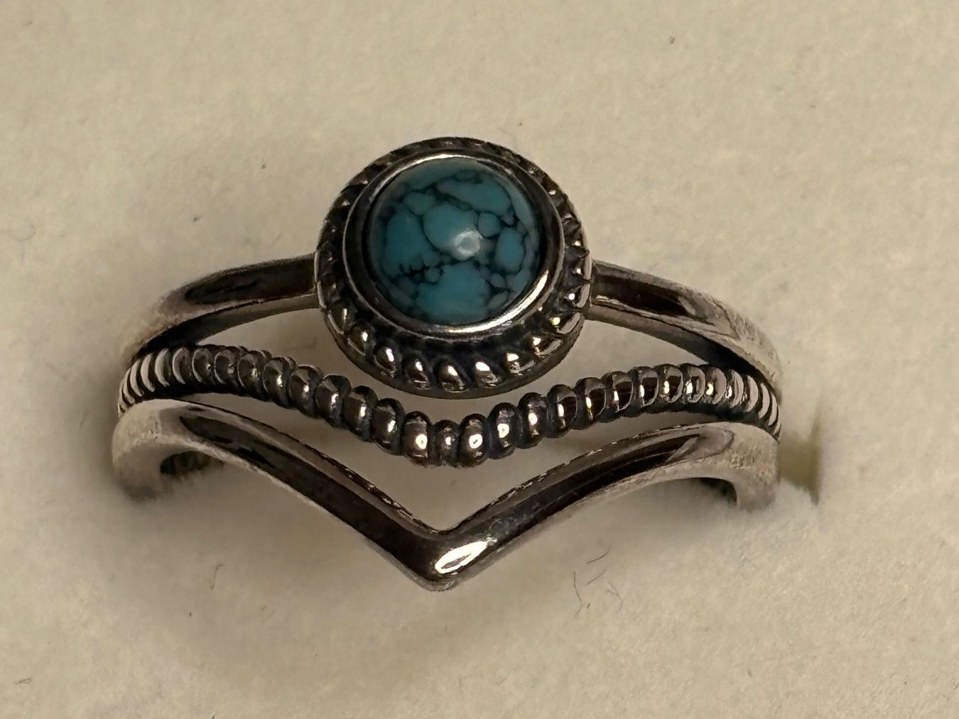 Anelli: Bague vintage turquoise – Nuovo (secondo la descrizione) da Lausanne venduto da mel2dreams 3
