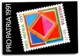 SCHWEIZ 1991 Pro Patria MH ES