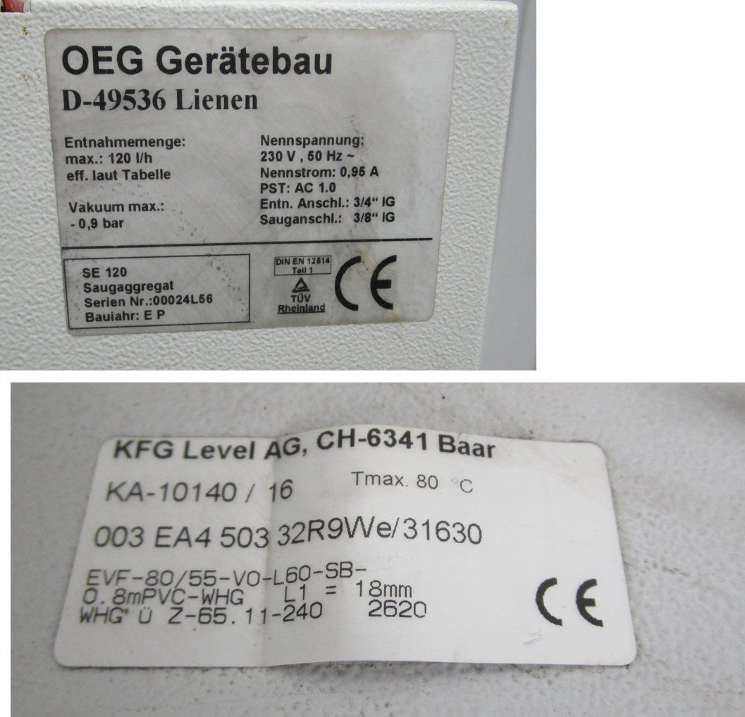 Alle Maschinen: OEG Saug-Aggregat SE-SZ 120 – Gebraucht aus Rapperswil SG von Ralphy 7