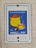 KLEINES E MAIL SCHILD LA POULE AU POT