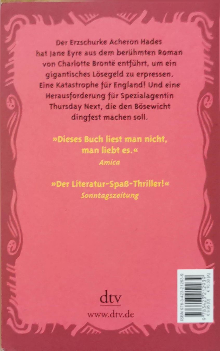 Bücher: Der Fall Jane Eyre Roman - Jasper Fforde – Gebraucht aus Bern von Libre_raria 1