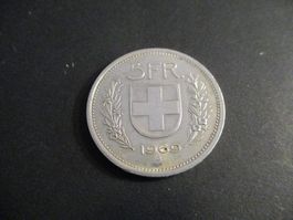5.- Fr 1969  Pièce magnifique  Top du Top