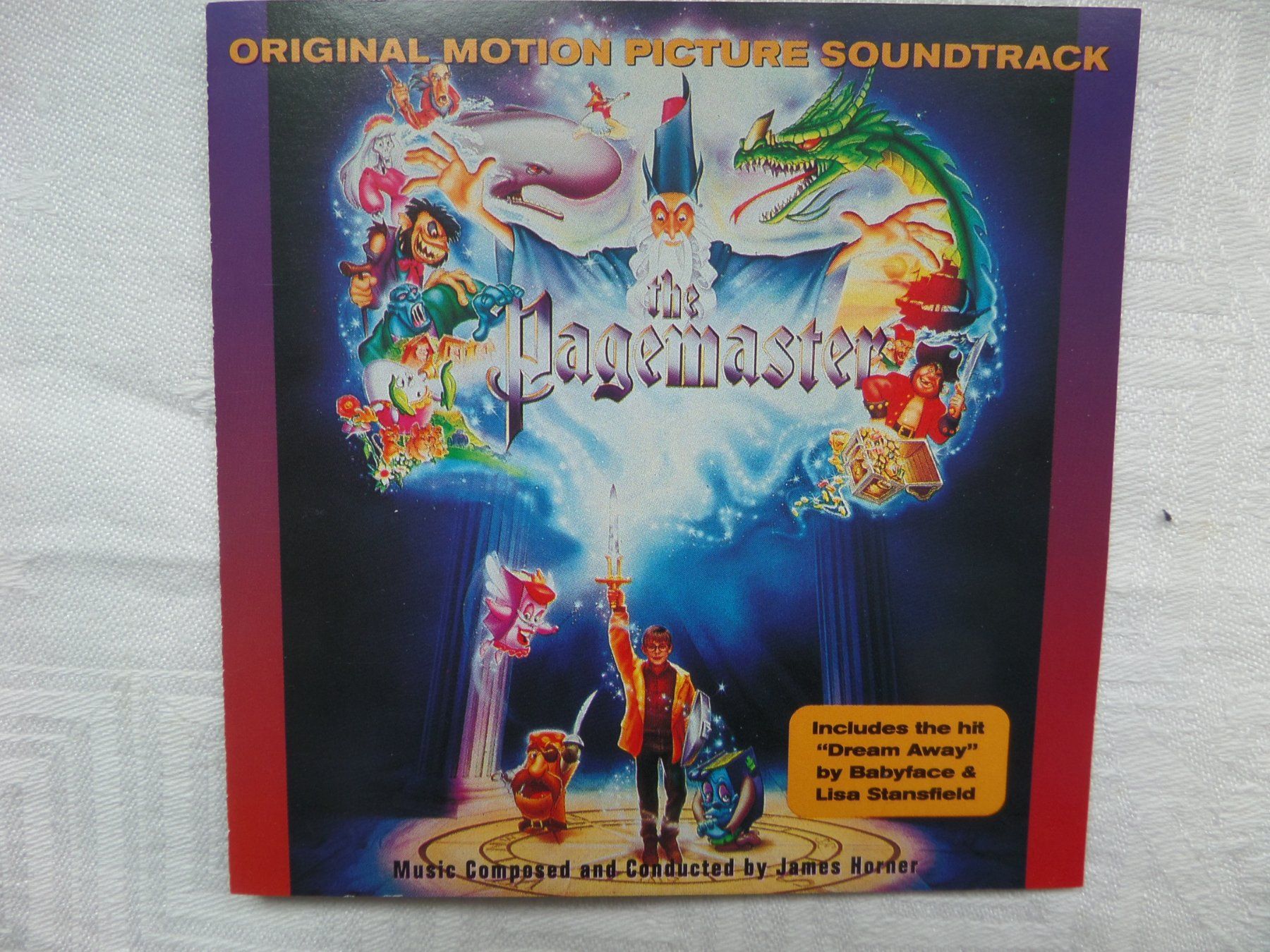 CD: James Horner - The Pagemaster – Usato da Genève venduto da CDLPBookS