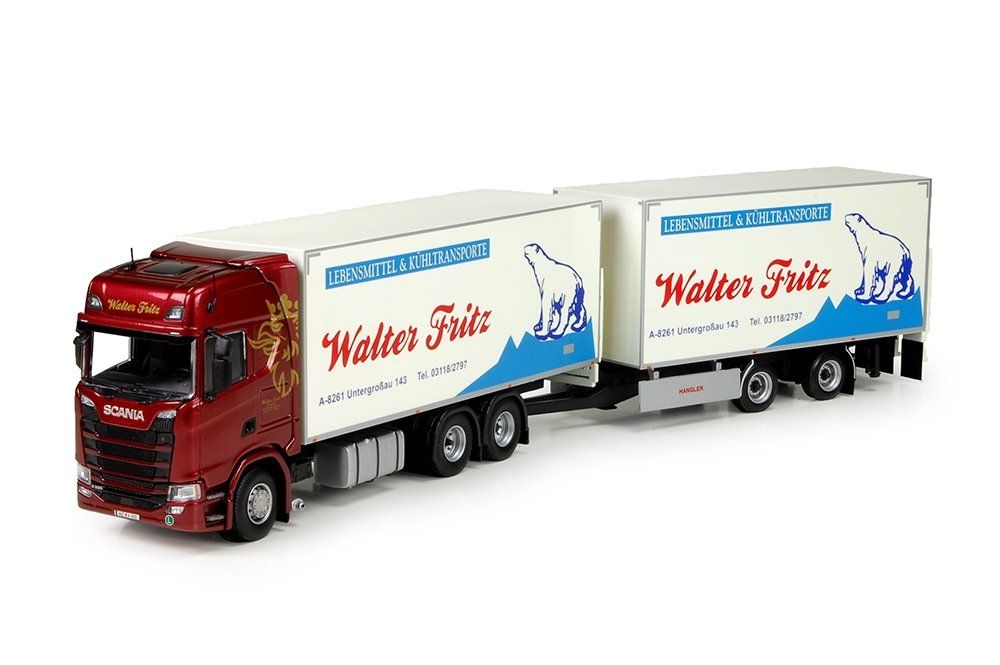 Tekno Kit di modellismo & Modellini statici: Tekno 71164 Scania Walter Austria – Nuovo (secondo la descrizione) da Dagmersellen venduto da FBM-Bacheli