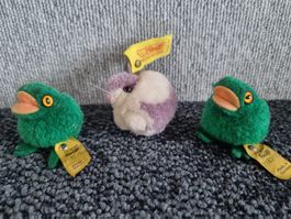 STEIFF-Tiere Frösche, Hase, Miniatur-Kollektion