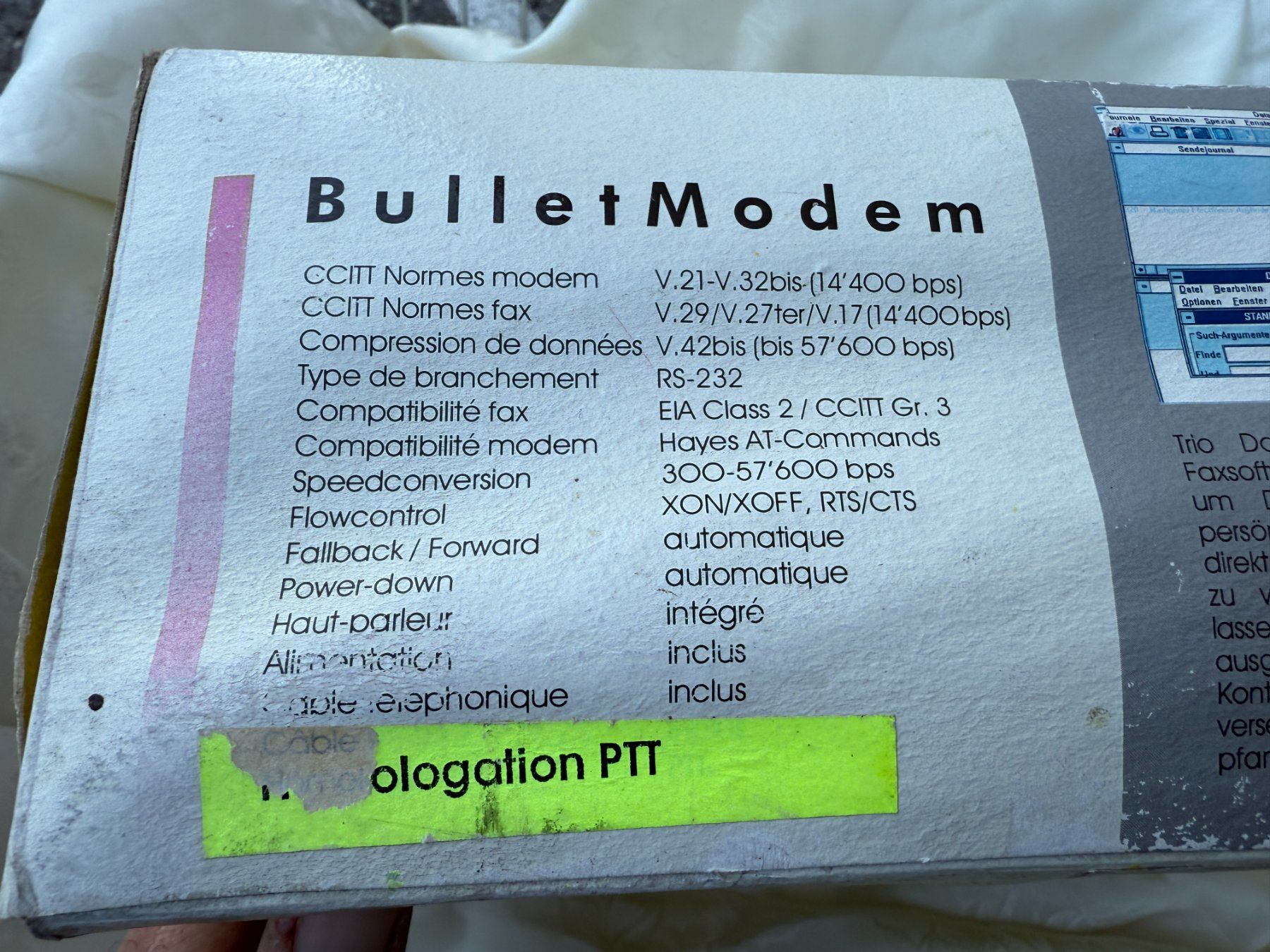 Modems & Router: Bullet Modem E1414MX-DX IN OVP NP 349.- – Gebraucht aus Vacallo von cri_229f 8