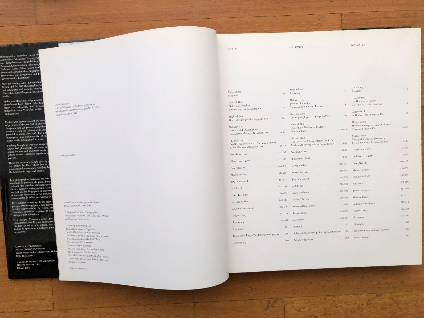 Libri: Photo Buch: BENJAMIN KATZ - Souvenirs – Usato da Lugano venduto da gio.yo 1