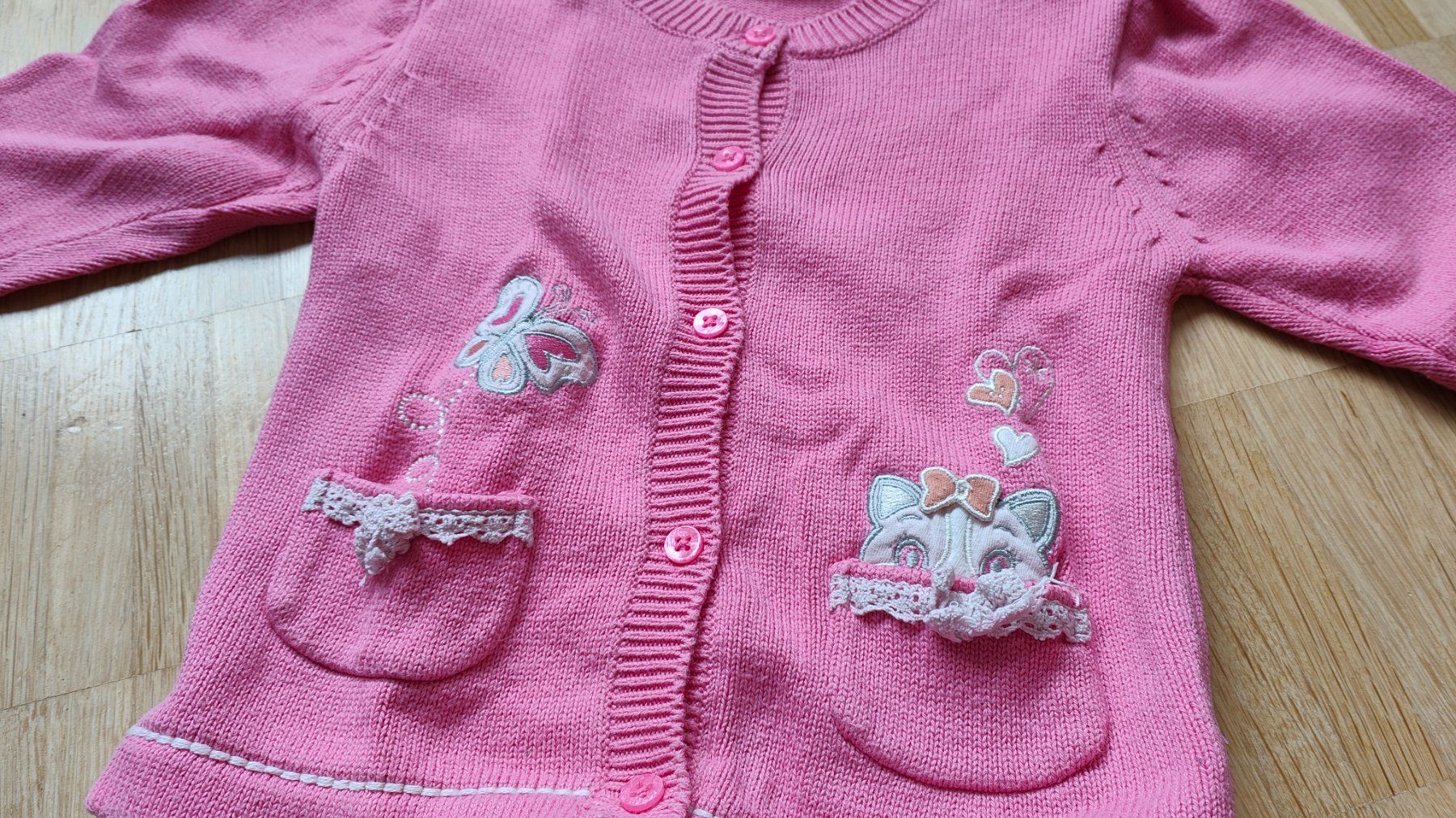 Pullover & Sweatshirts: Süsses Jäggli rosa (Gr. 80) – Gebraucht aus Wädenswil von adelimmat 1