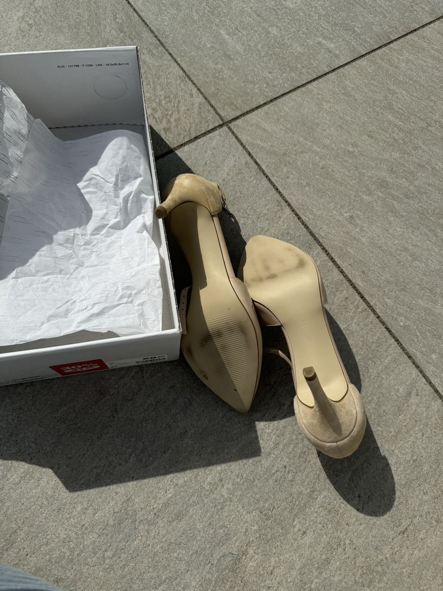 Chaussures femmes: Escarpins beiges taille 37 – D'occasion à Gland par cam_5z9v 5