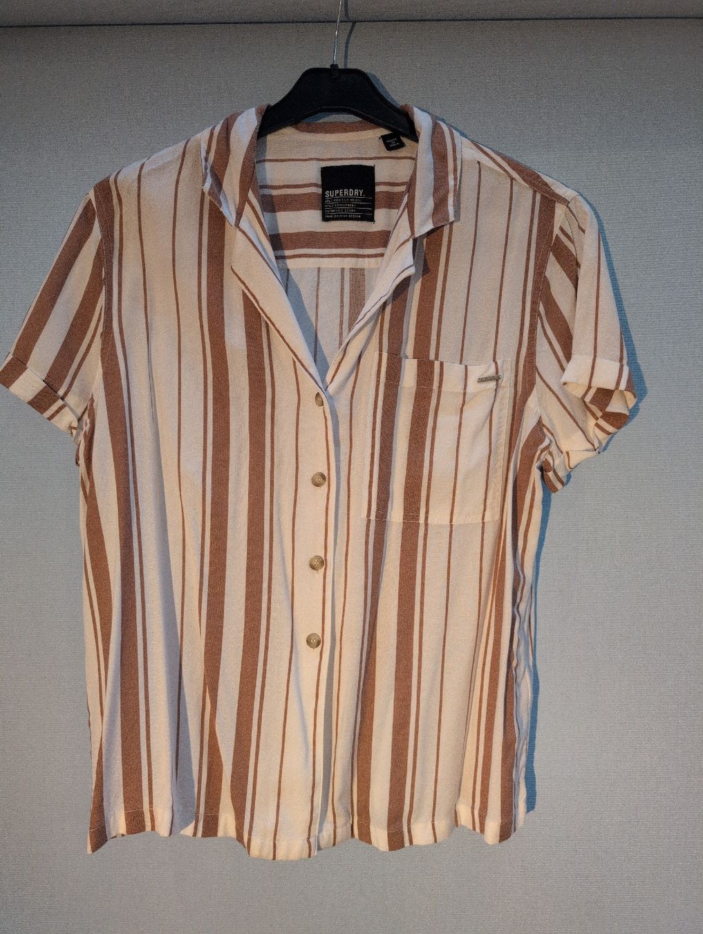 Superdry Camicette: Gestreifte Sommerbluse von SuperDry, Grösse 40 – Usato da Kirchberg BE venduto da lauraflu