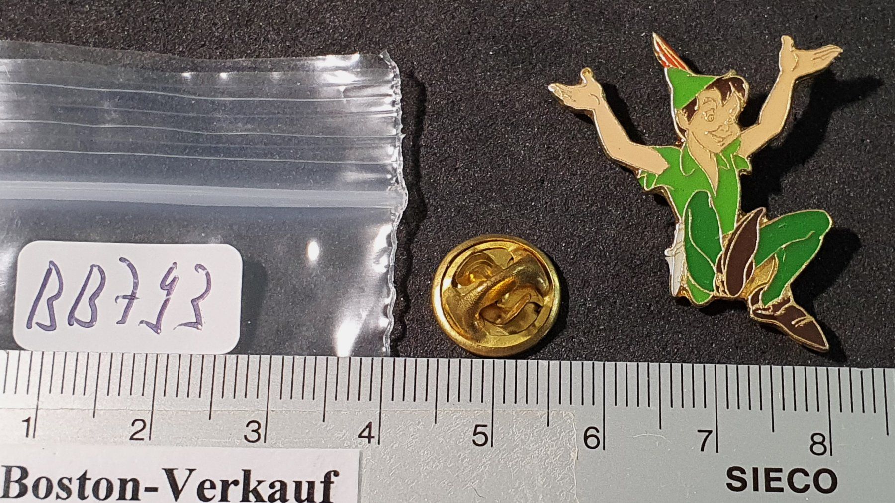 Placchette & Badge: BB793 - Pin Walt Disney Peter Pan – Usato da Reinach BL venduto da Boston-Verkauf 1