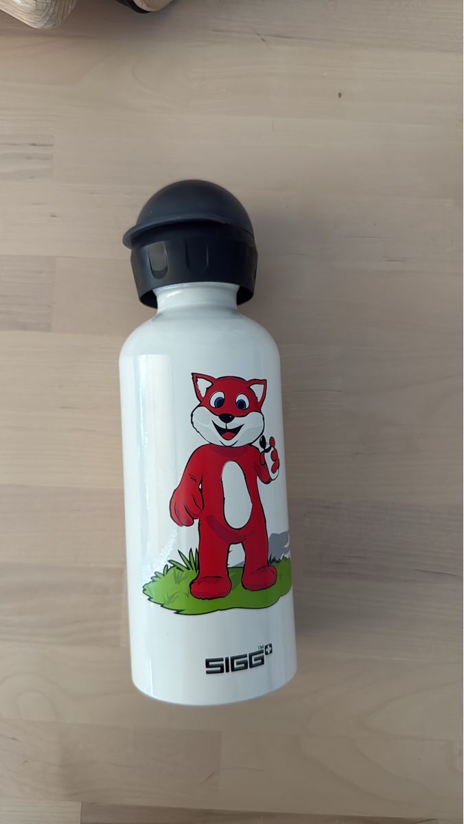 Sigg Gourdes & Thermos: SIGG Trinkflasche Kinder Fuchs Design weiss – Neuf (Voir description) à Glattpark(Opfikon) par Scatho