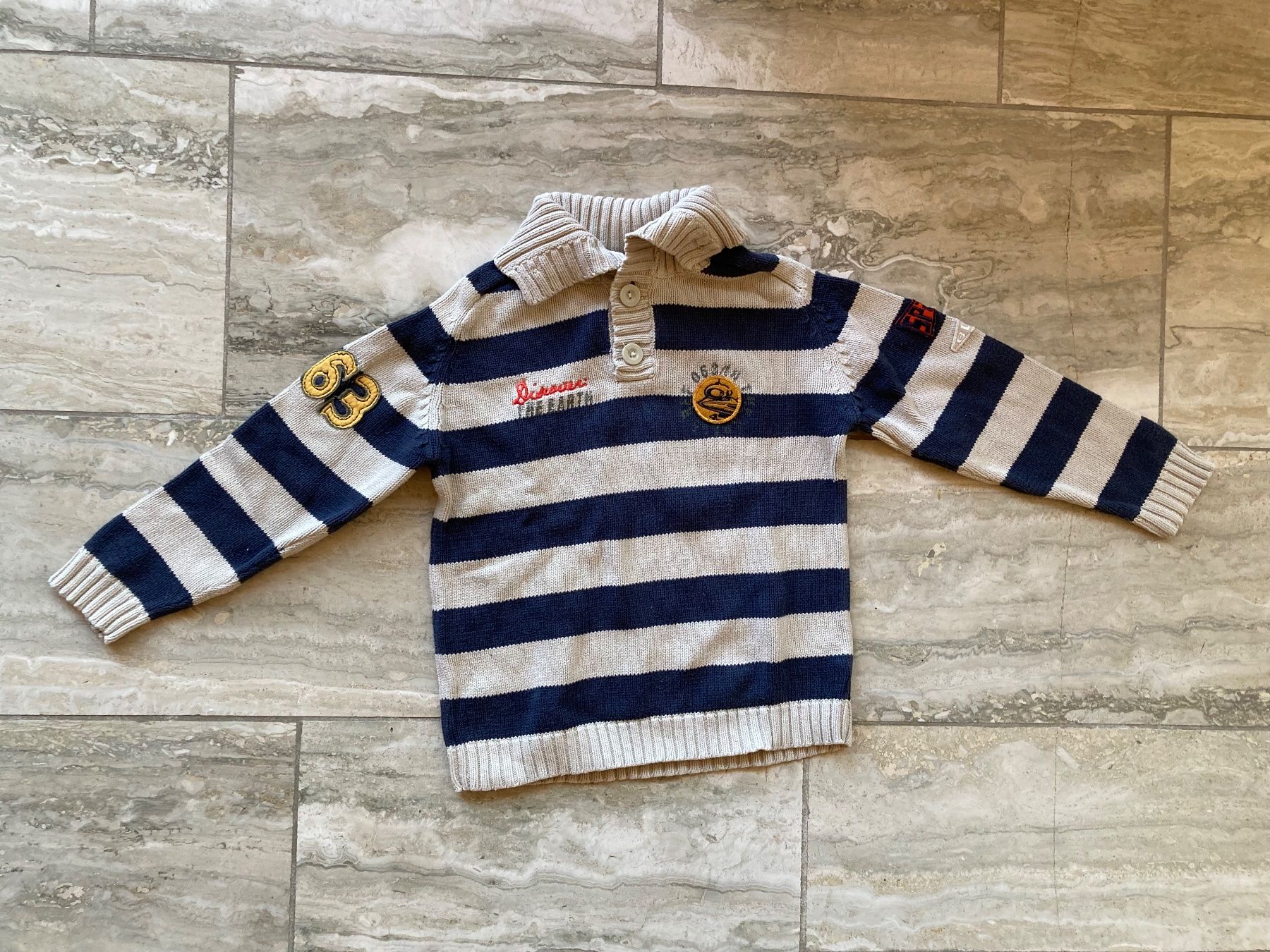 Maglioni & Felpe: Strickpullover, Pullover Space, Gr. 122, 100% BW – Usato da Aetingen venduto da Nadinsky