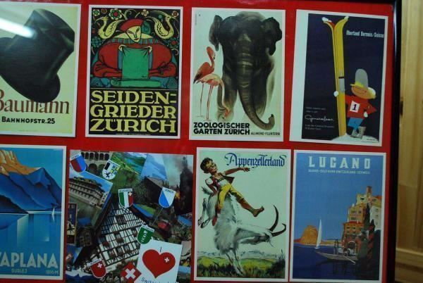 Sammelbilder & Trading cards: Vintage Plakat aus Alte Postkarten – Gebraucht aus Schaffhausen von vintageworld
