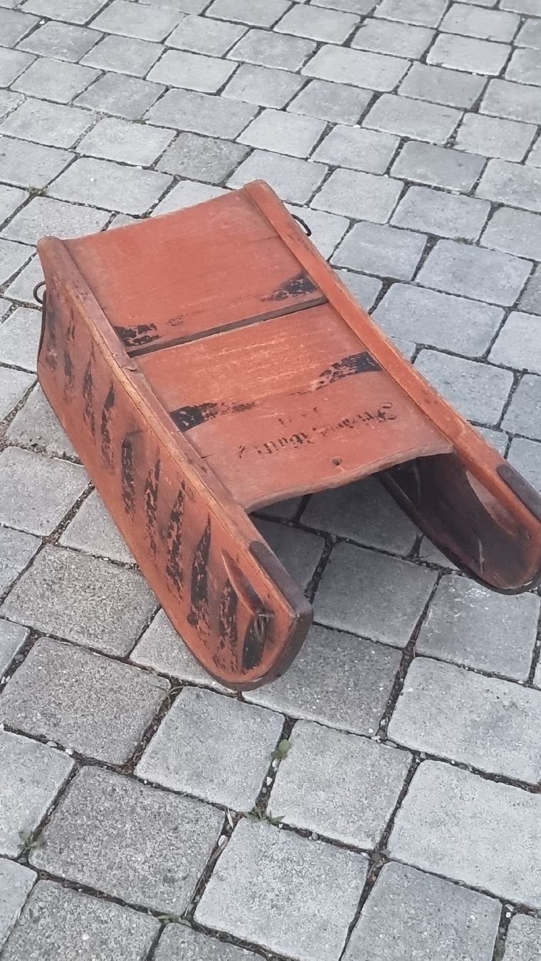 Slitta: Antiker Holzschlitten – Usato da Sils im Domleschg venduto da platin01 8