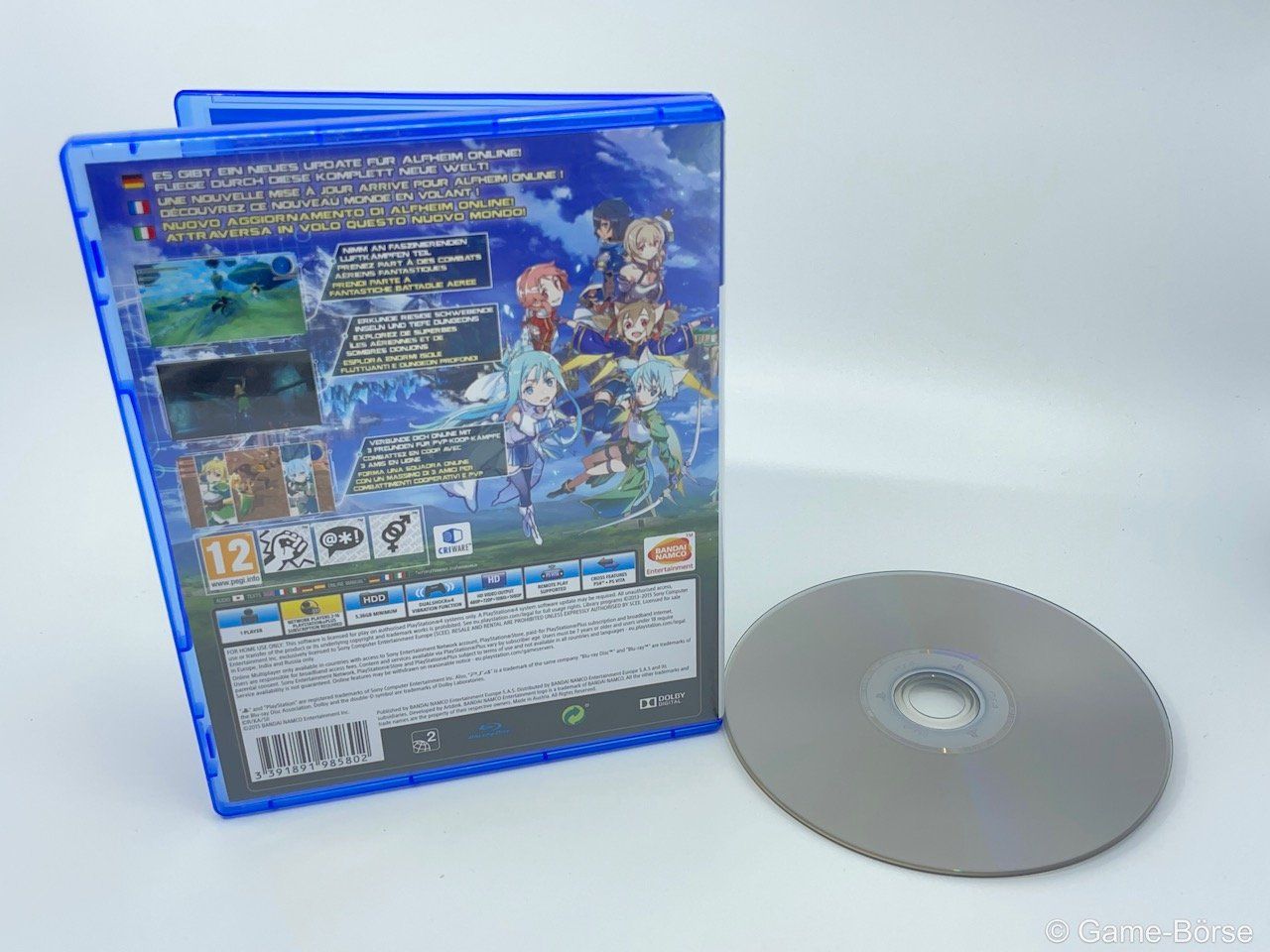 Sony Spiele: PS4 Sword Art Online Lost Song – Gebraucht aus Stettfurt von GameBoerse 1