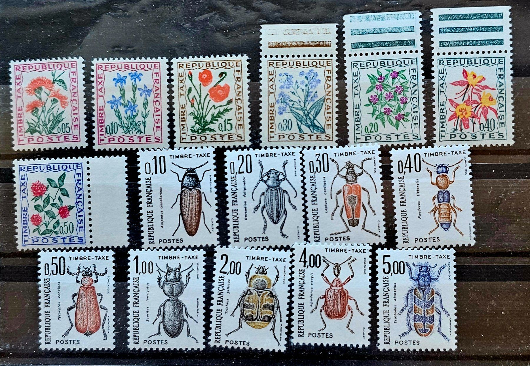 Alle Briefmarken: FRANCE timbres-taxe ** – Neu (gemäss Beschreibung) aus Les Valettes von Nuba1