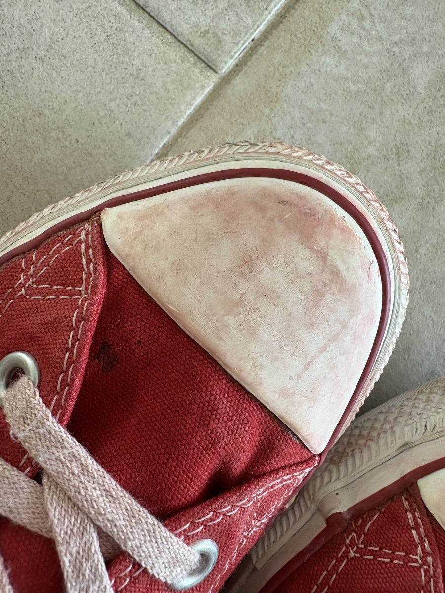 Converse Scarpe da uomo: Red Converse All-Star Hi-Tops Gr. 40 – Usato da Baden venduto da est_92cz 8
