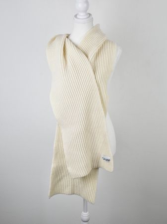 Ganni Schal, offwhite