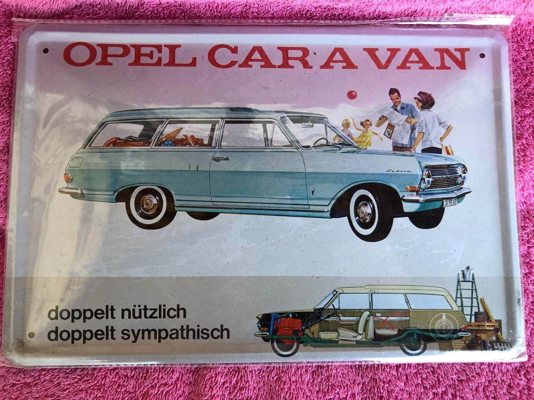Ecriteaux: Opel caravan kombi gm Oldtimer classic – Neuf (Voir description) à Reinach AG par rares75