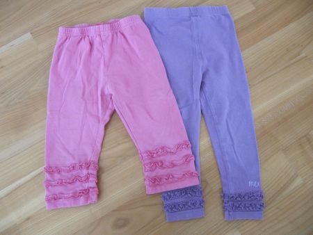 2x Leggins Pampolina/Pink Gr. 98, MEXX