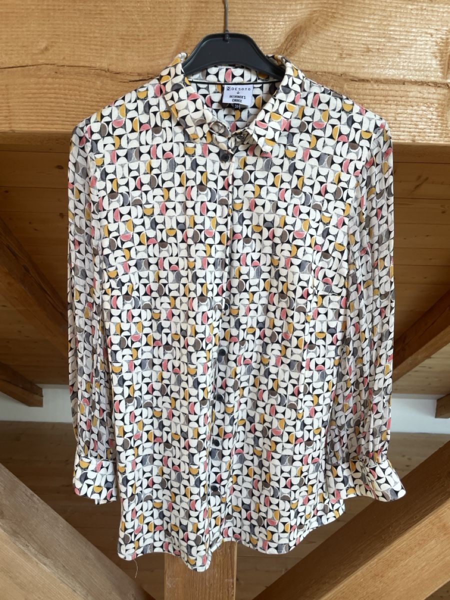 Camicette: Bluse DESOTO Designer's Choice Grösse 36 gemustert – Usato da Aarau Rohr venduto da susa_ 1