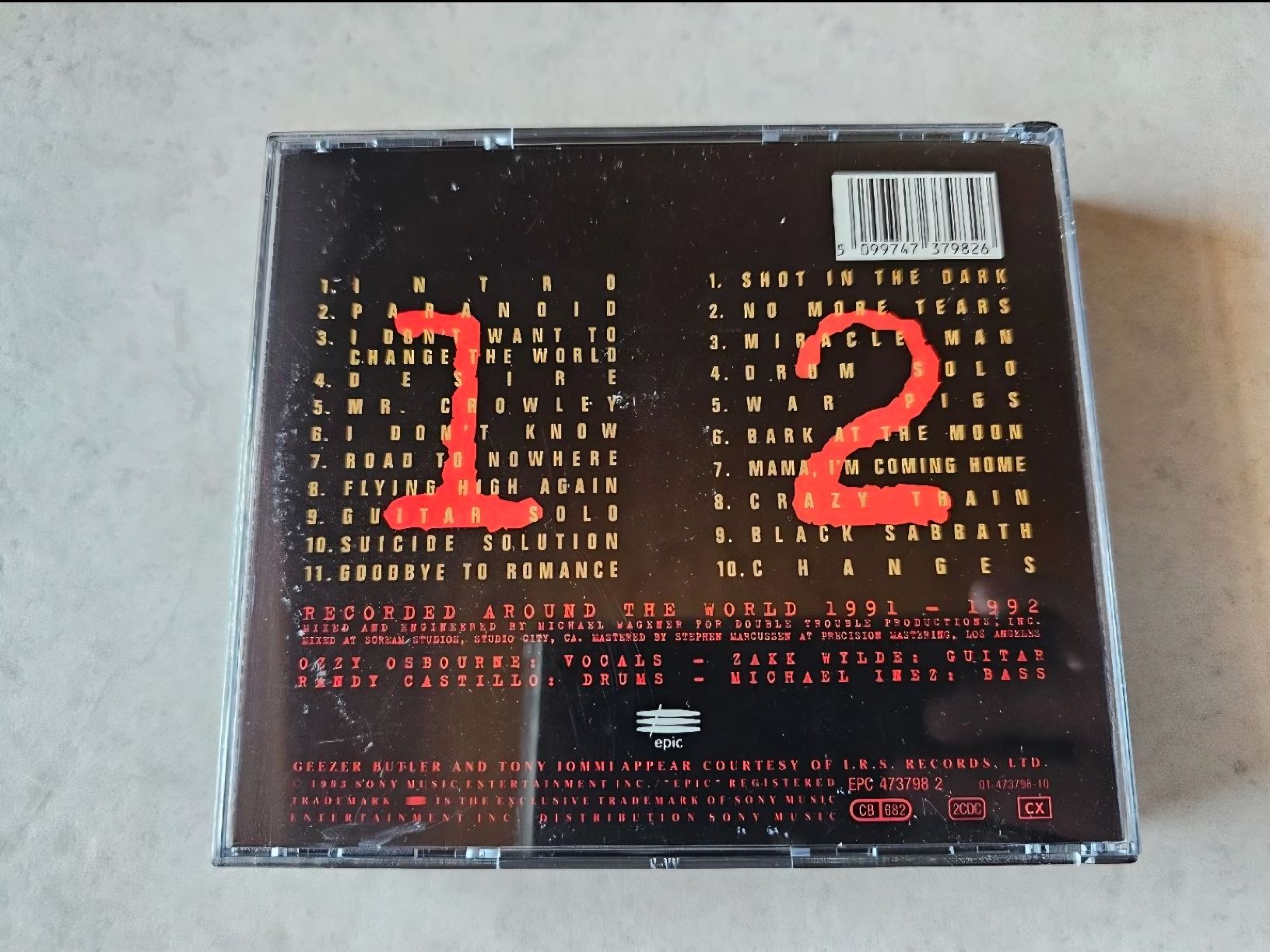 CD: Ozzy Osbourne - Live &amp; Loud - 2 CD – Usato da ZERNEZ venduto da joaofonseca 1