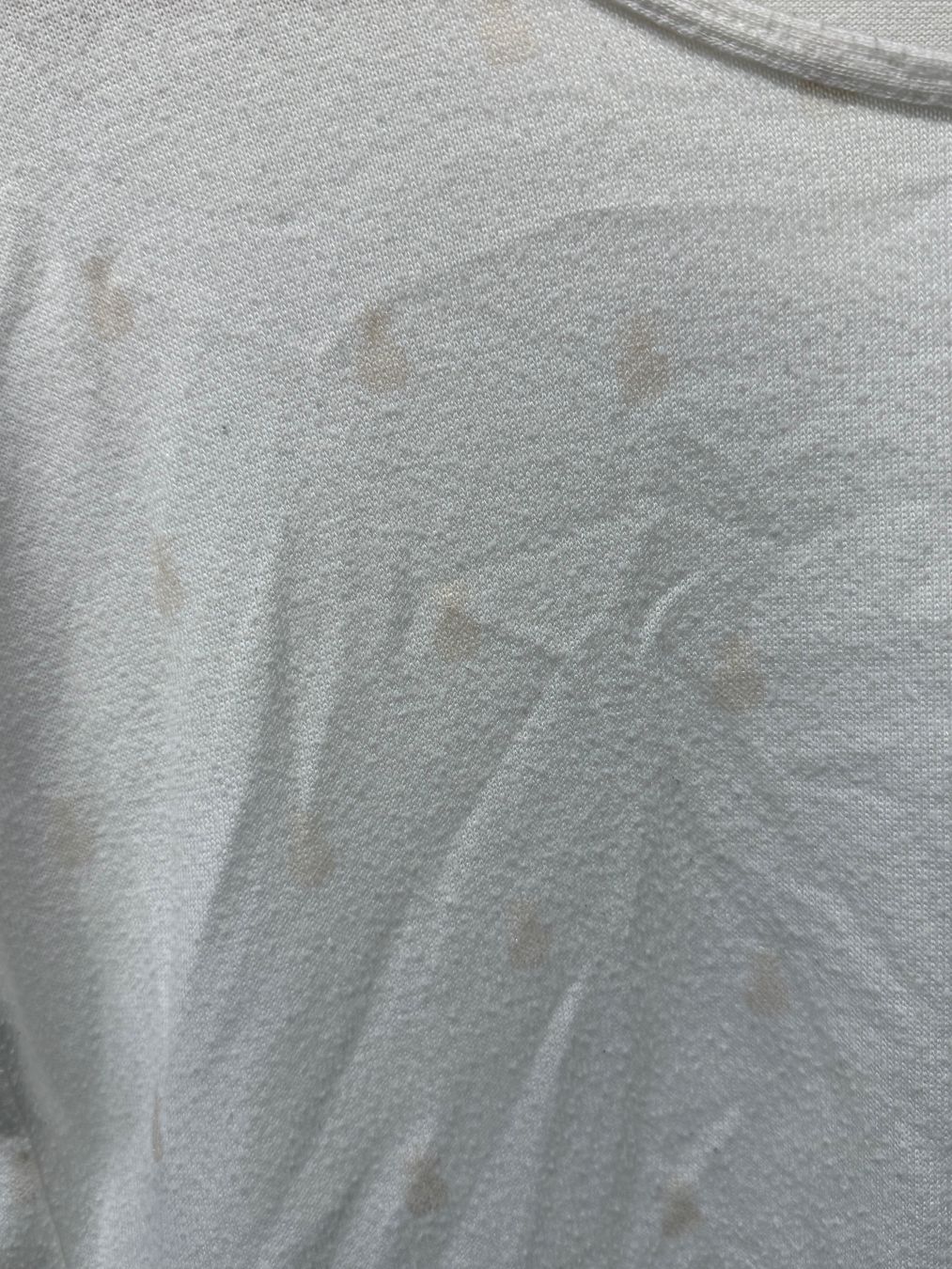 T-shirt: Weisses Sommer Top mit Ananasmuster, Grösse M – Usato da Zürich venduto da Cleo234 1
